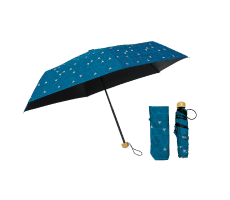京都くろちく・晴雨兼用こんぱくと折傘
