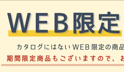 WEB限定商品のご案内：販促ブック
